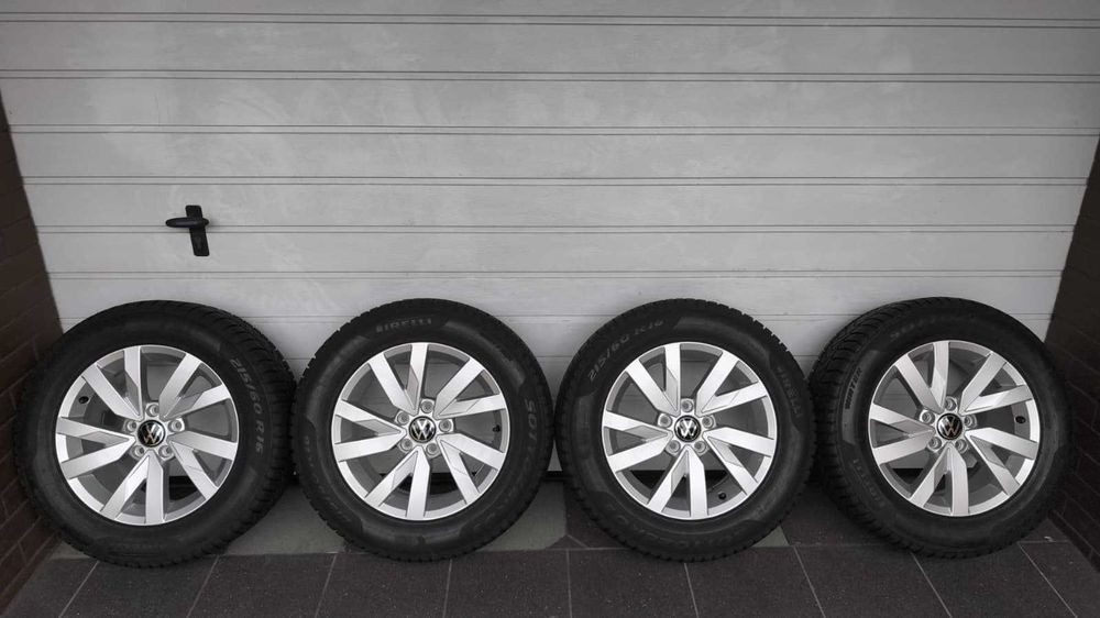 Koła Vw Passat B8 T Roc Skoda 16'' 5x112 opony zima 215/60/16 (OL1976)