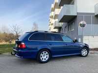 BMW Seria 5 E39 525 R6 192Ps/Automat/Klimatron/FULL/TopasBLAU/Piękna-Dla Konesera!
