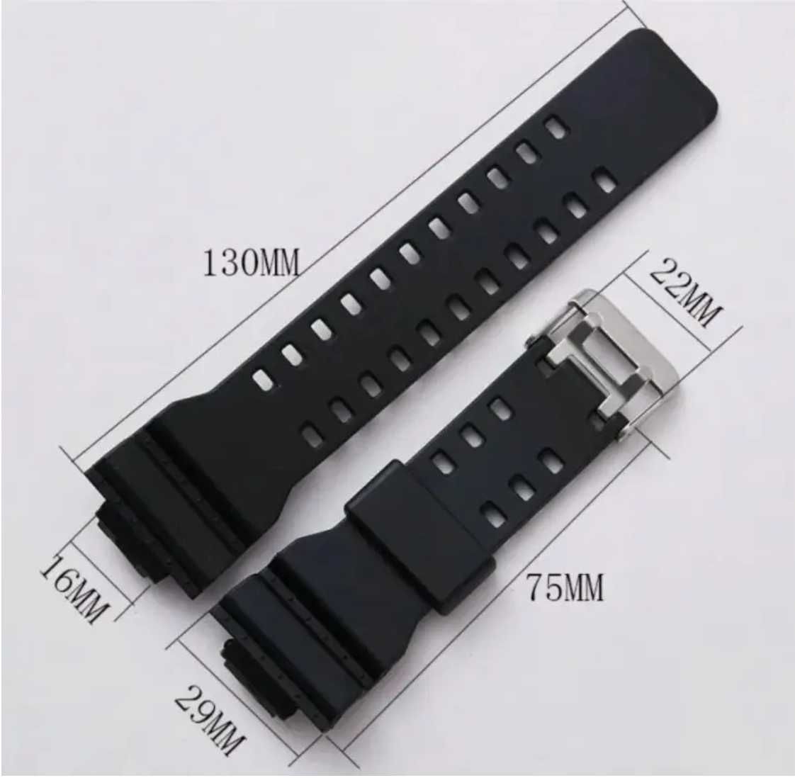 Matowy Pasek do Casio G-Shock GA 100 GA 110 Paski opaska zegarków