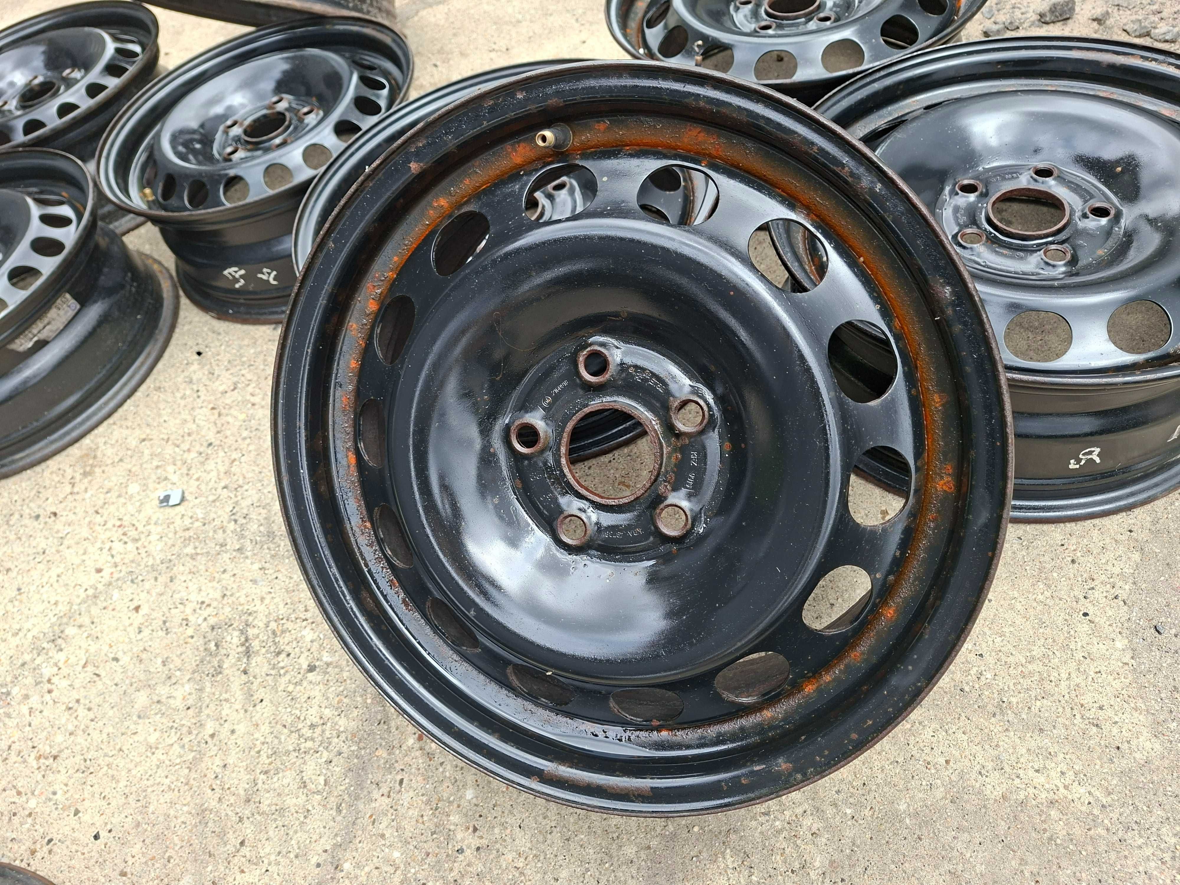 [S3] FELGI STALOWE 16'' 5x112 AUDI A3 8P,8V,VW Touran,Caddy,Jetta,Golf