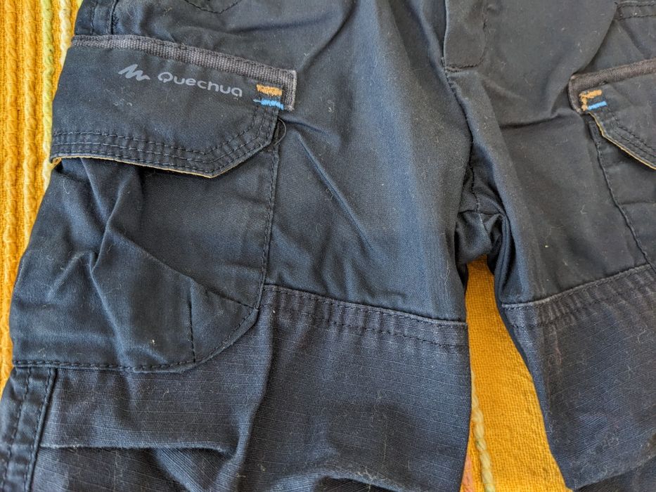 Calças de algodão para bebé menino