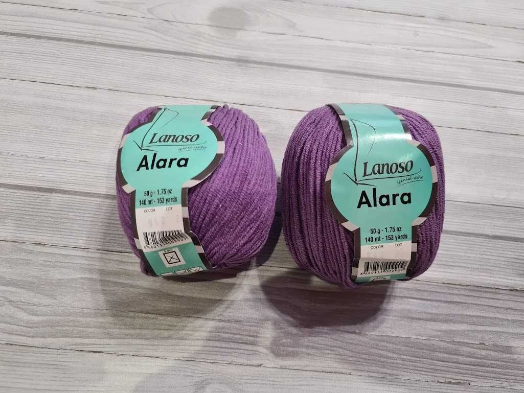 Турецька пряжа для в'язання Alara Lanoso