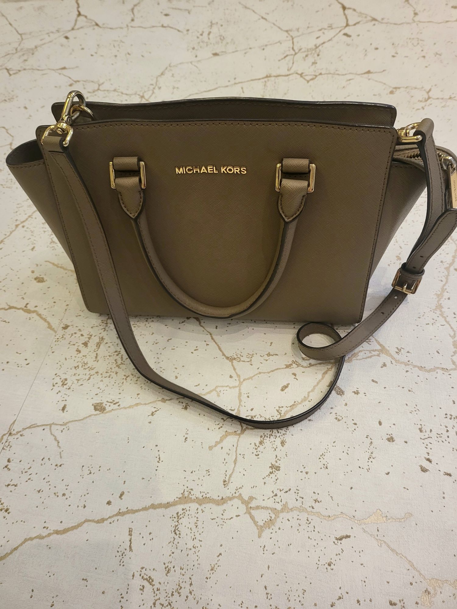 Markowa luksusowa oryginalna torebka Michael Kors model Selma