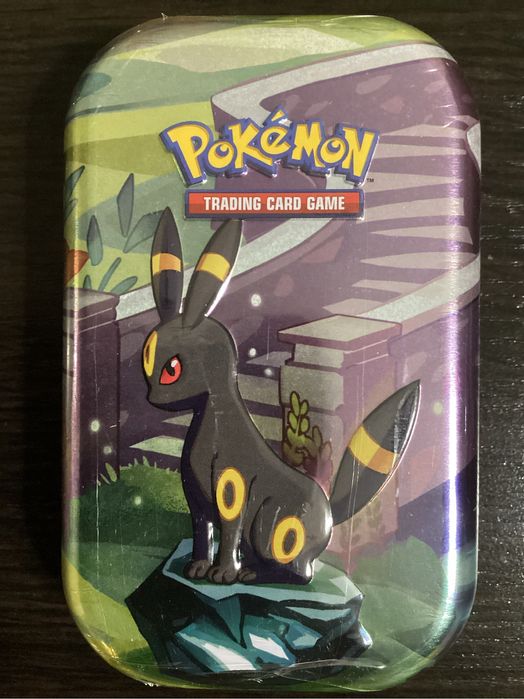 Pokemon TCG Mini Tin Prismatic Evolutions 2x Booster Oryginalne Puszka