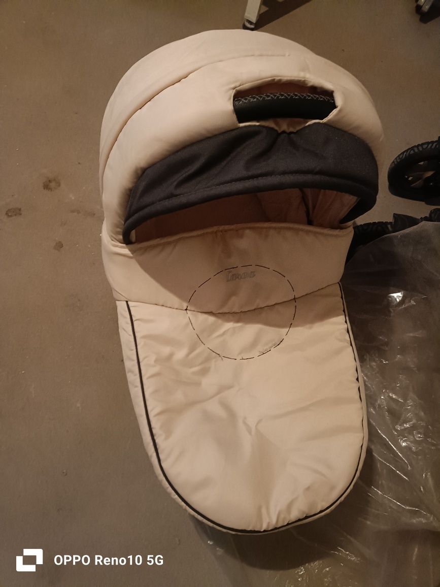 Wózek 3w1 camarelo carera