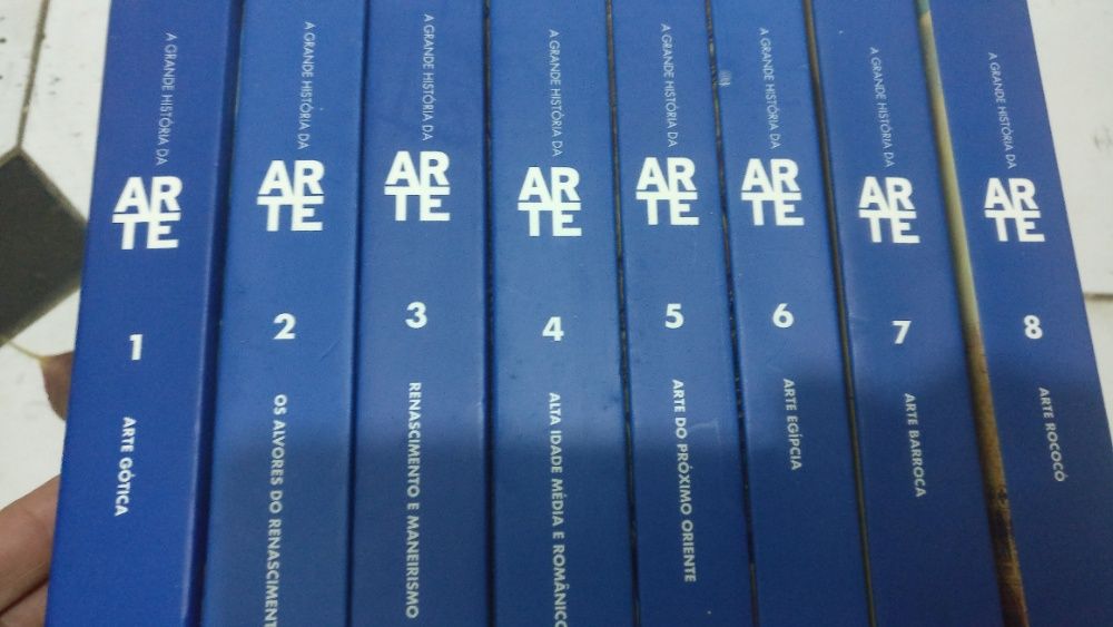 A Grande Históra da Arte - 18 Volumes - Edição Público