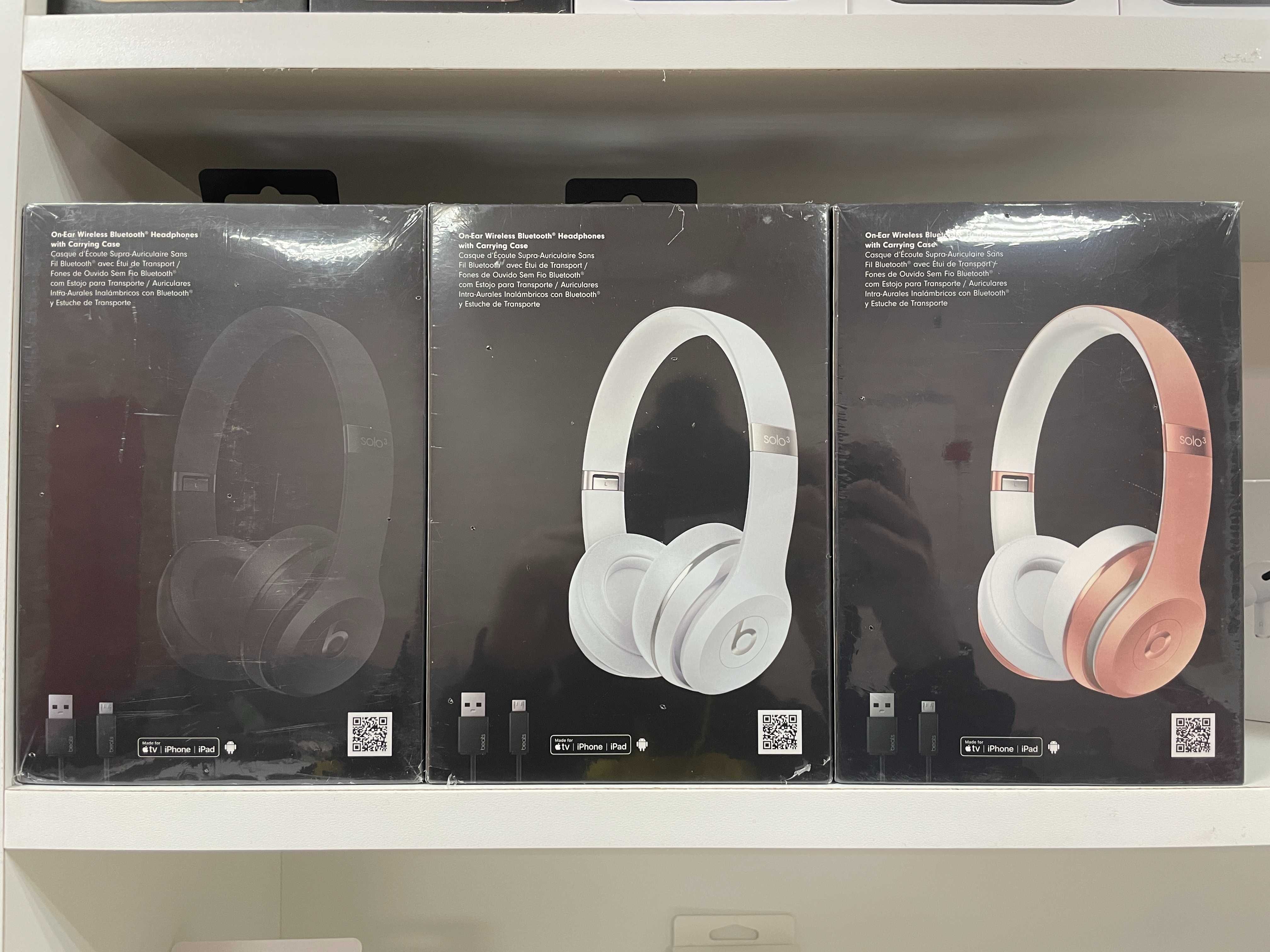 НОВІ Beats by Dr. Dre Solo3 Wireless Black/Silver/Rose Gold ГАРАНТІЯ!