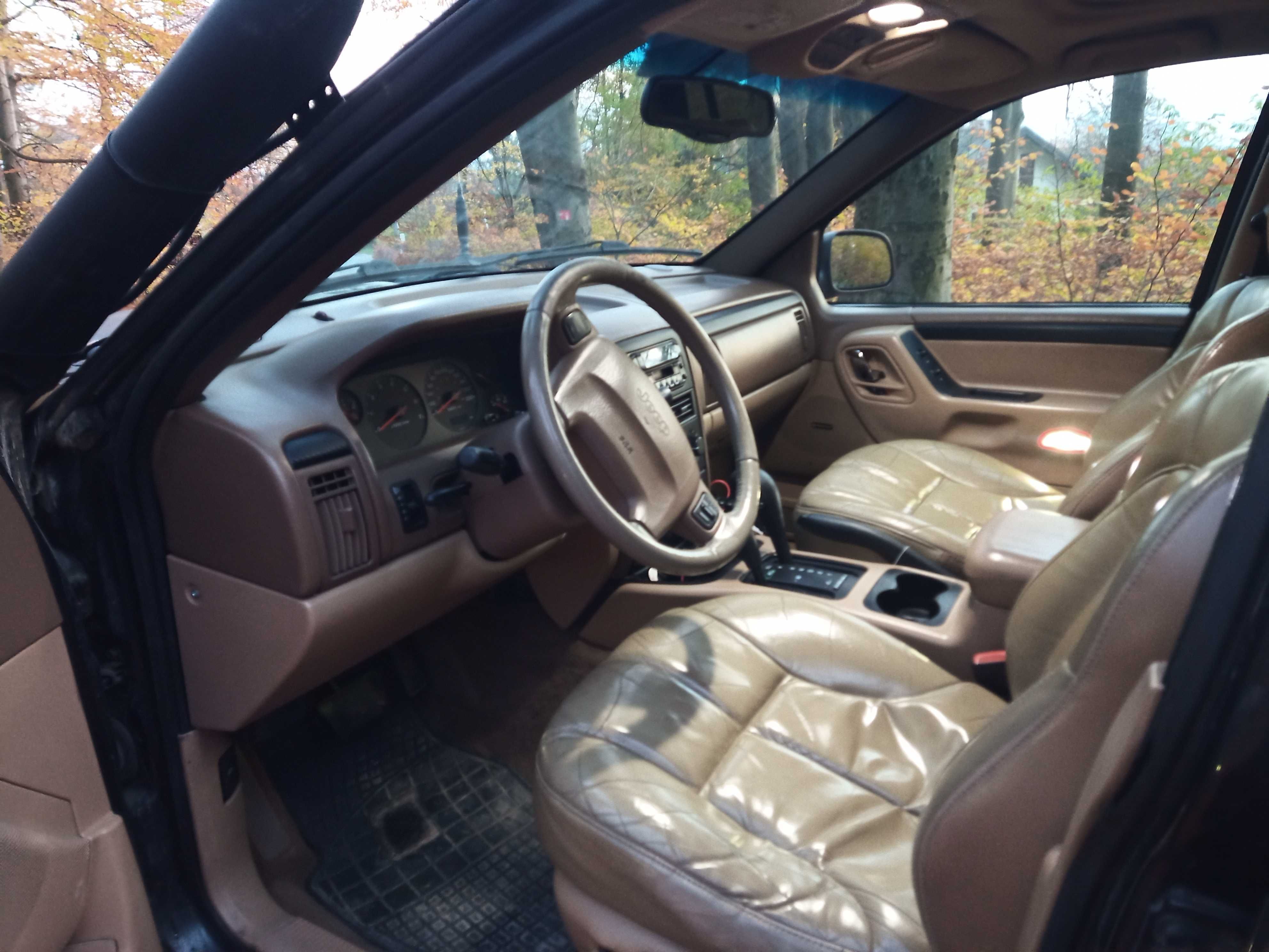 Jeep grand Cherokee wj 4.0LPG terenowy lift 4cale wciągarka ledbar AT