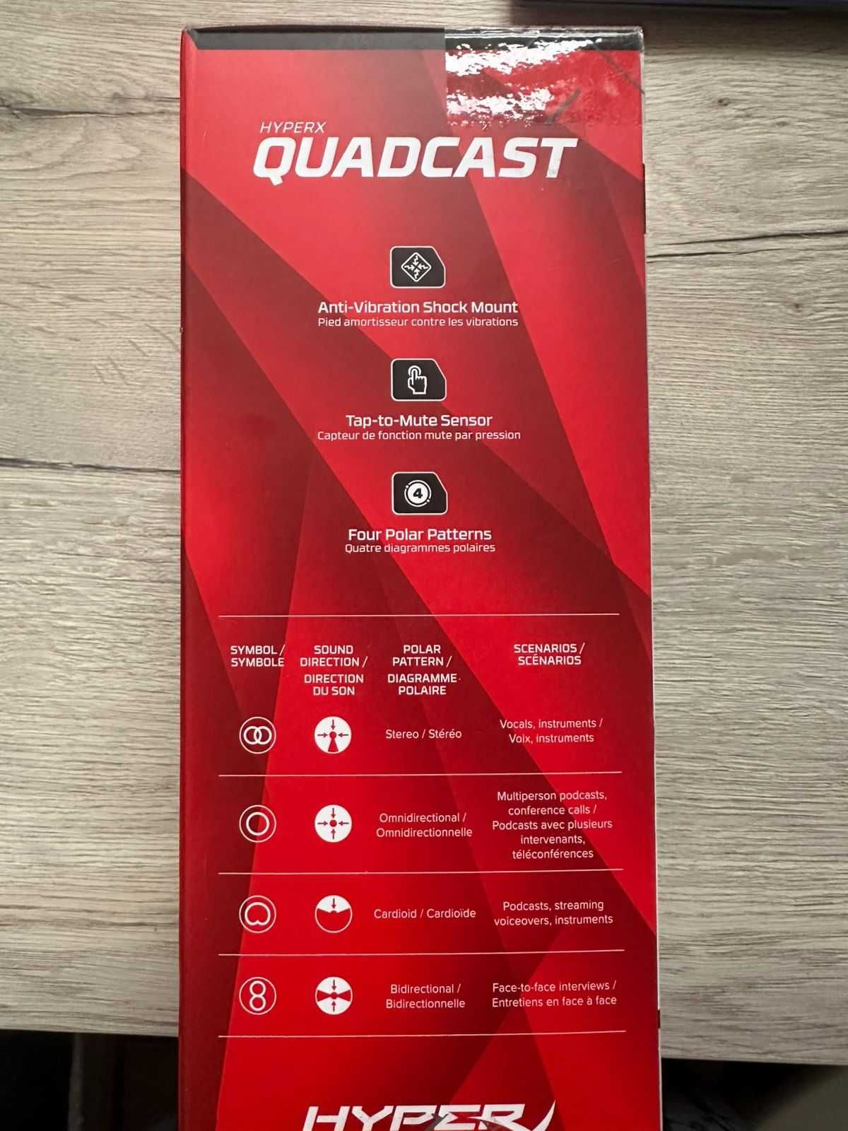 HyperX QuadCas mikrofon