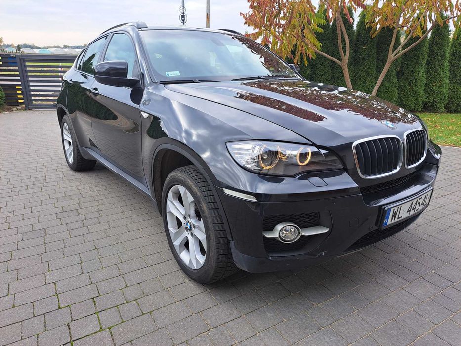 BMW-X6 3.0. Skóra jasna. Garażowane. Zadbane