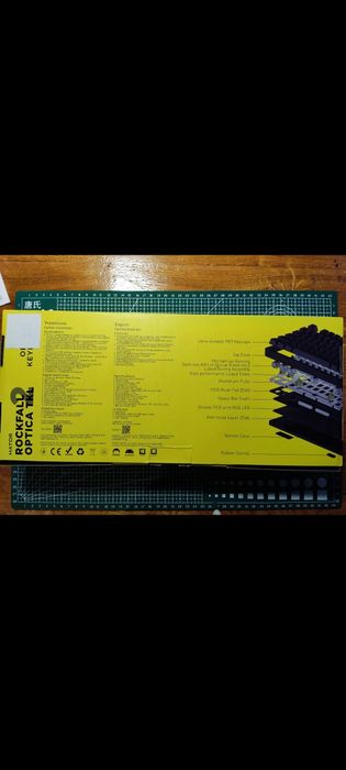 Клавіатура Hator Rockfall 2 OPTIKA TKL