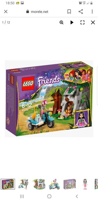 Lego Friends 41032 Motocykl ratowniczy