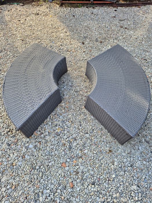 Meble siedziska ogrodowe technorattan taras