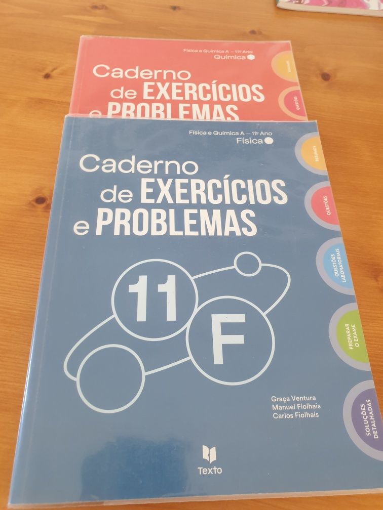 Cadernos de exercícios e problemas 11° ano