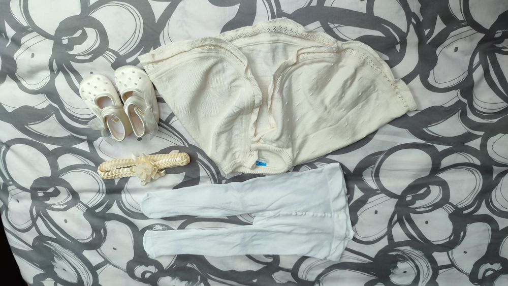 Buty do chrztu i inne akcesoria dla Dziewczynki