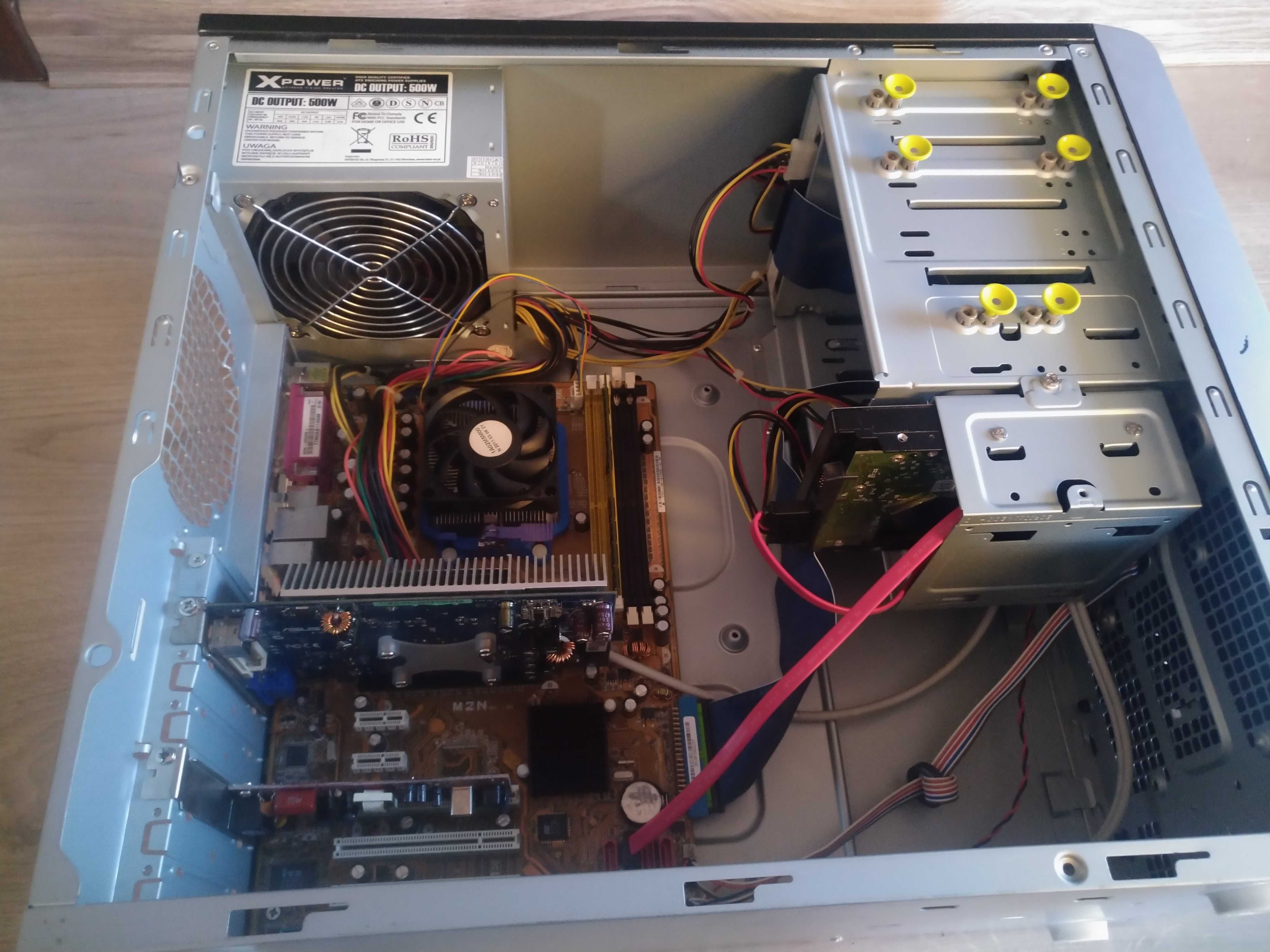 Retro komputer do starych gier Adax, Windows XP, retrogaming