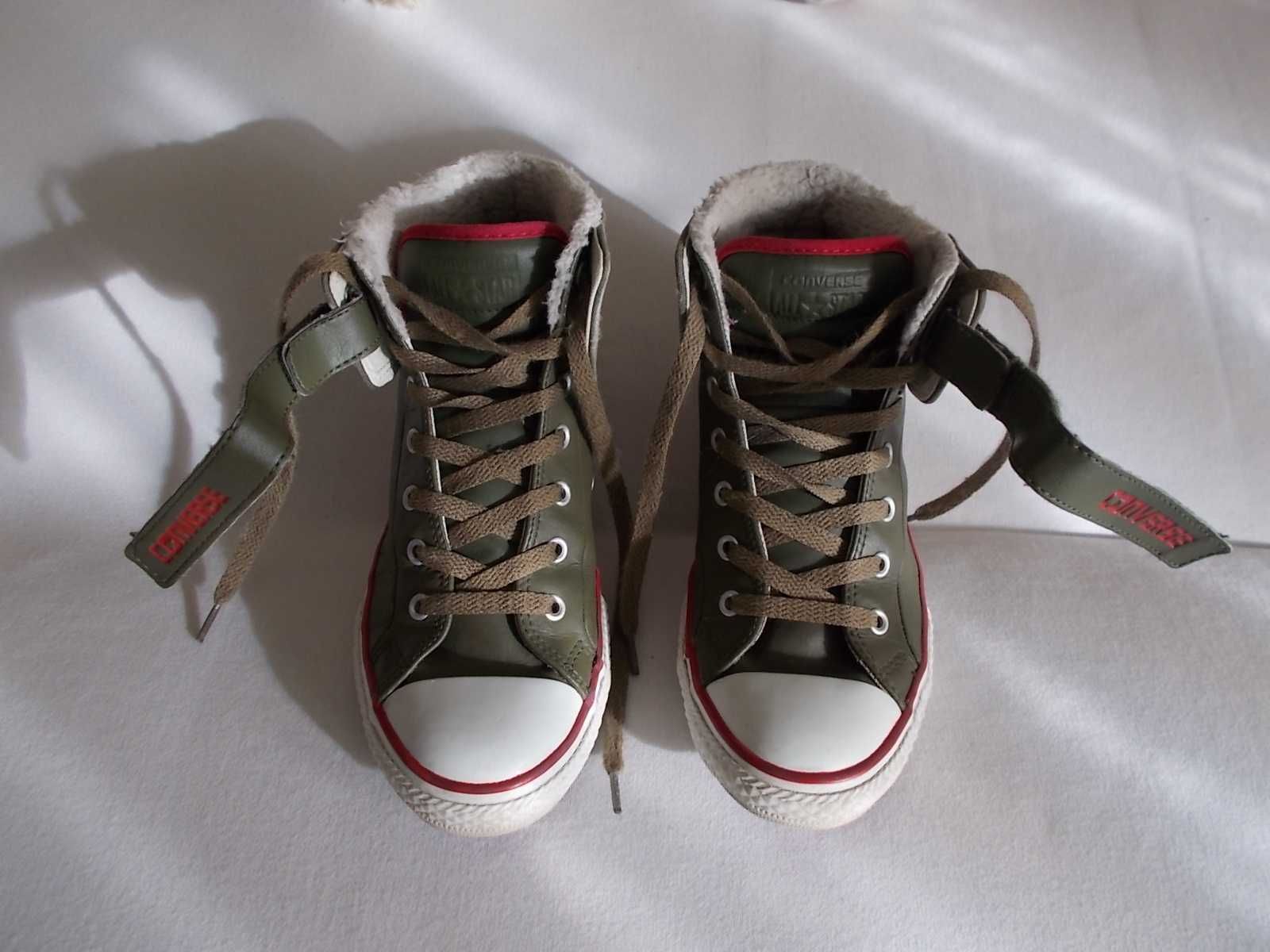 Buty trampki CONVERSE skóra r.38 dł.wkładki 23,5cm