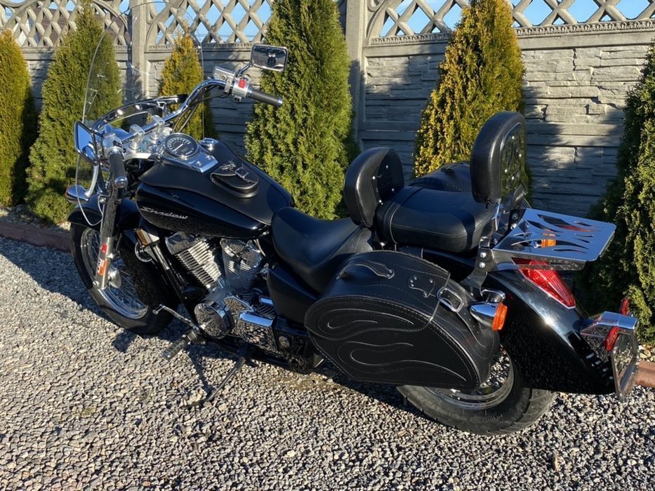 Sakwy motocyklowe skórzane honda vtx 1300 vt 750 shadow Vtx 1800