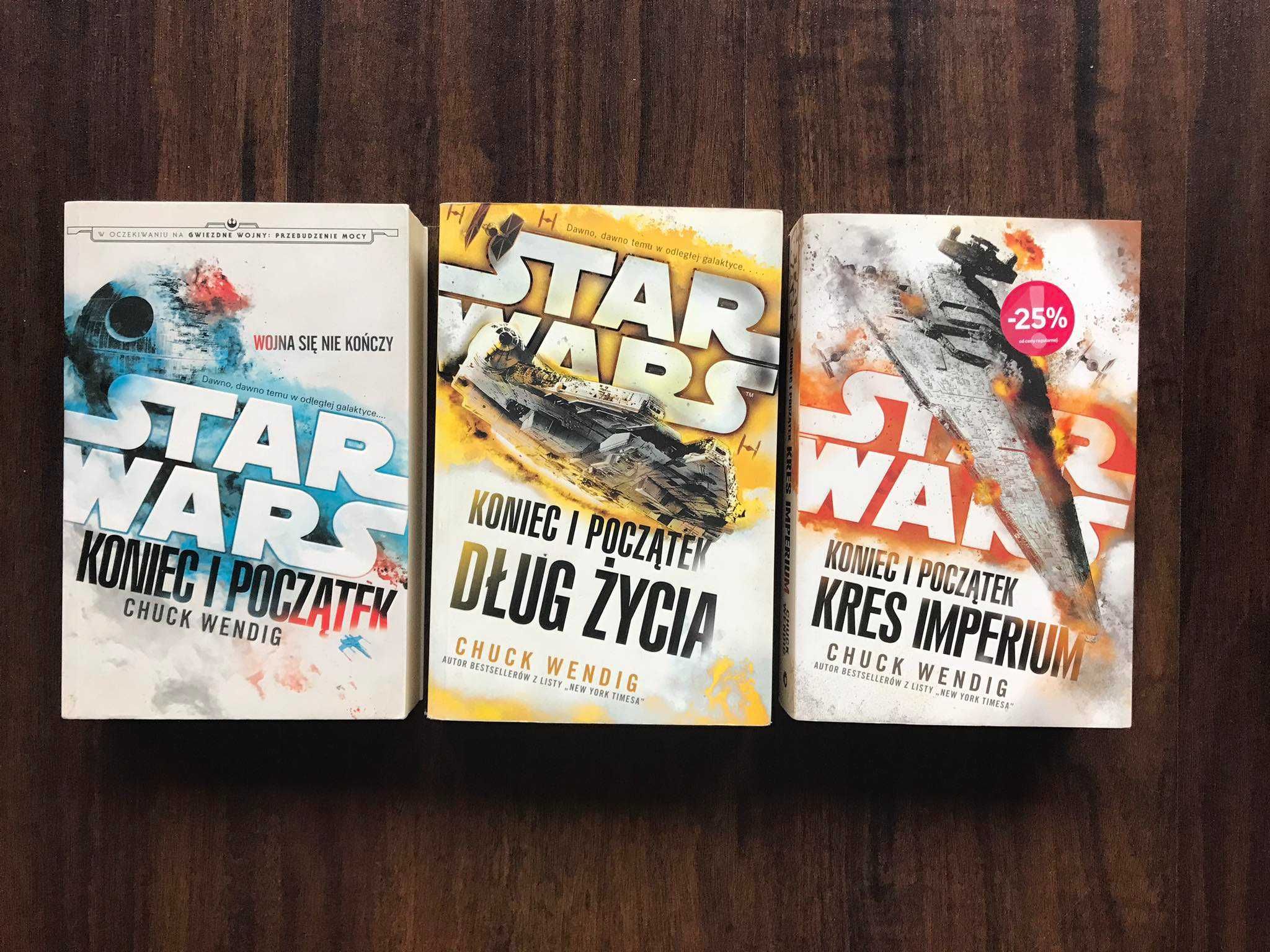 Star Wars: Koniec i Początek Trylogia, książki