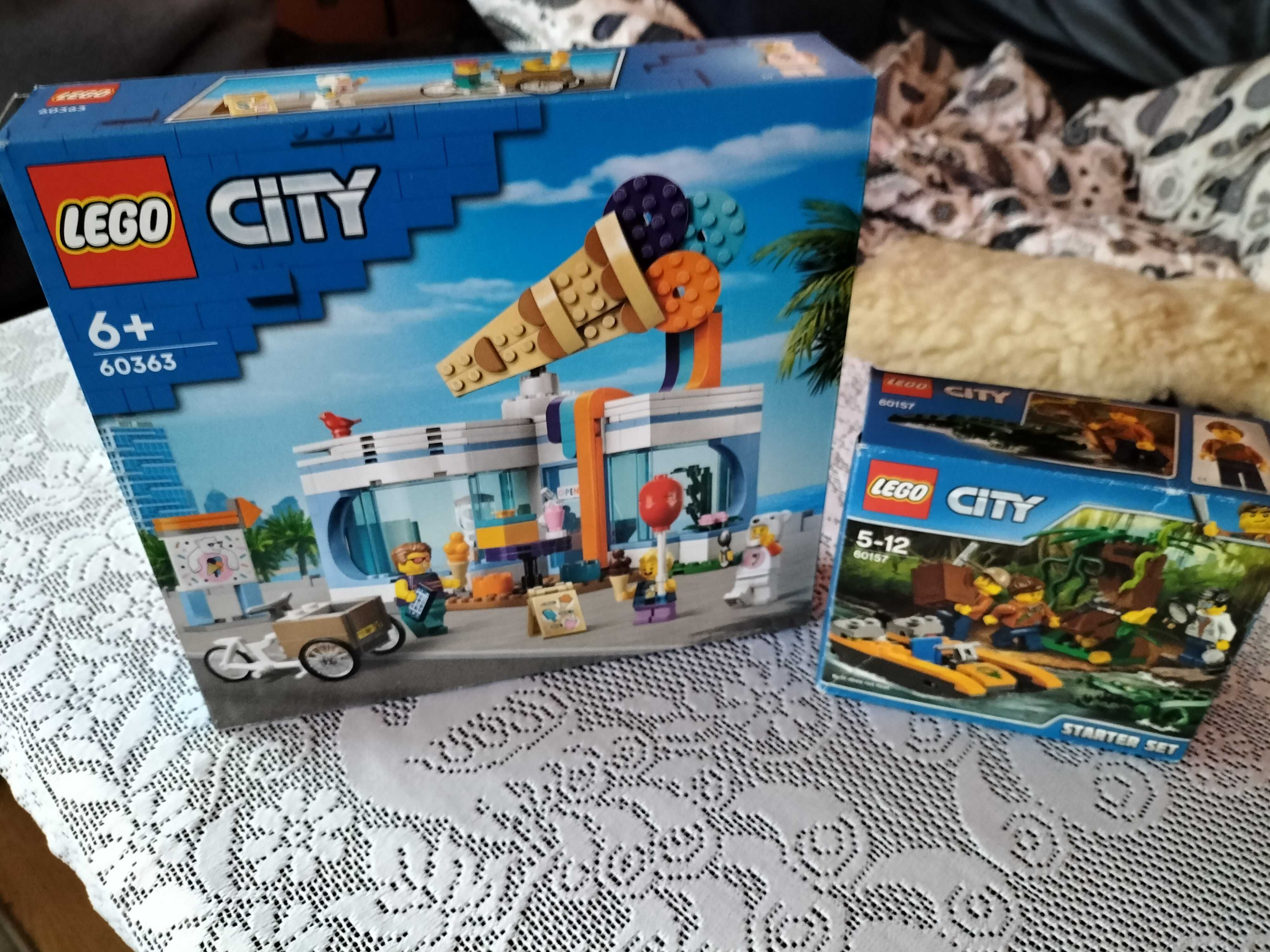 Pudełko od klocków LEGO 60363 + 60157