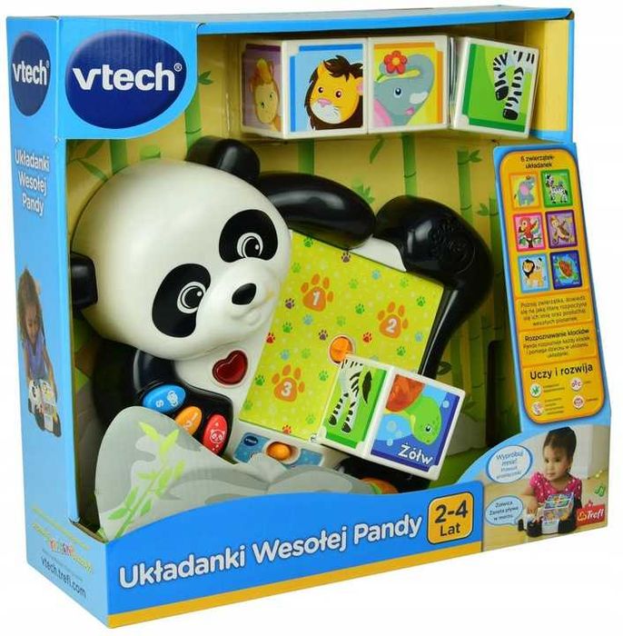 Układanka Wesołej Pandy VTECH Nowy