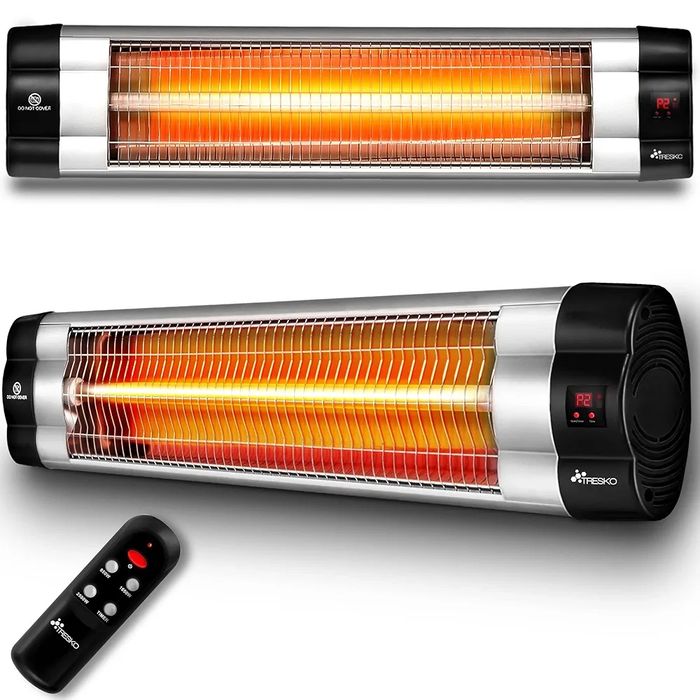 TRESKO Promiennik podczerwieni 2500 W z pilotem zdalnego sterowania |