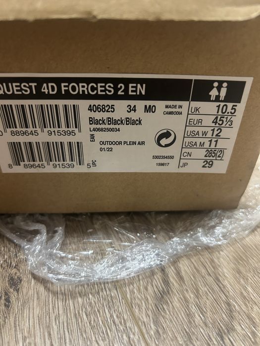 Берцы salomon 45,5р