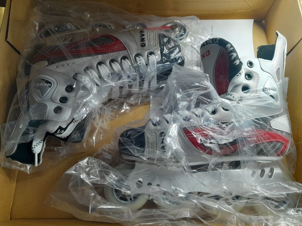 rolki Nano in-line skates ABEC 7, rozmiar 40 model pw-405e wiązane