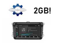 SKLEP! Radio 8 cali ANDROID 2GB VW SKODA SEAT USB YouTube Passat B6 B7