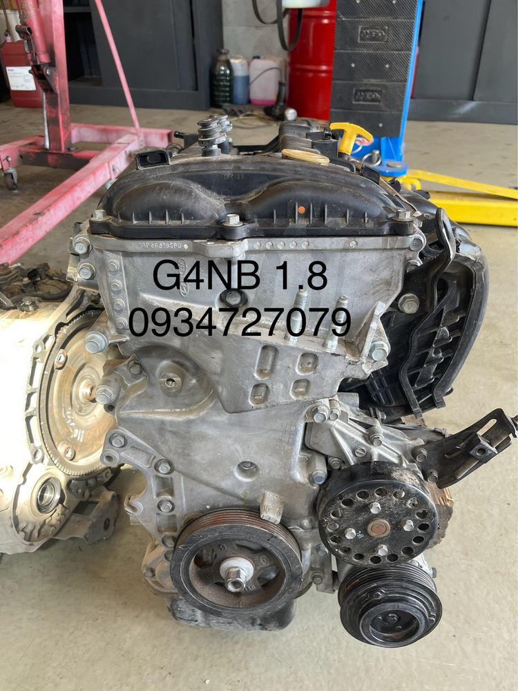Двигун g4nb 1.8 hyundai elantra kia forte