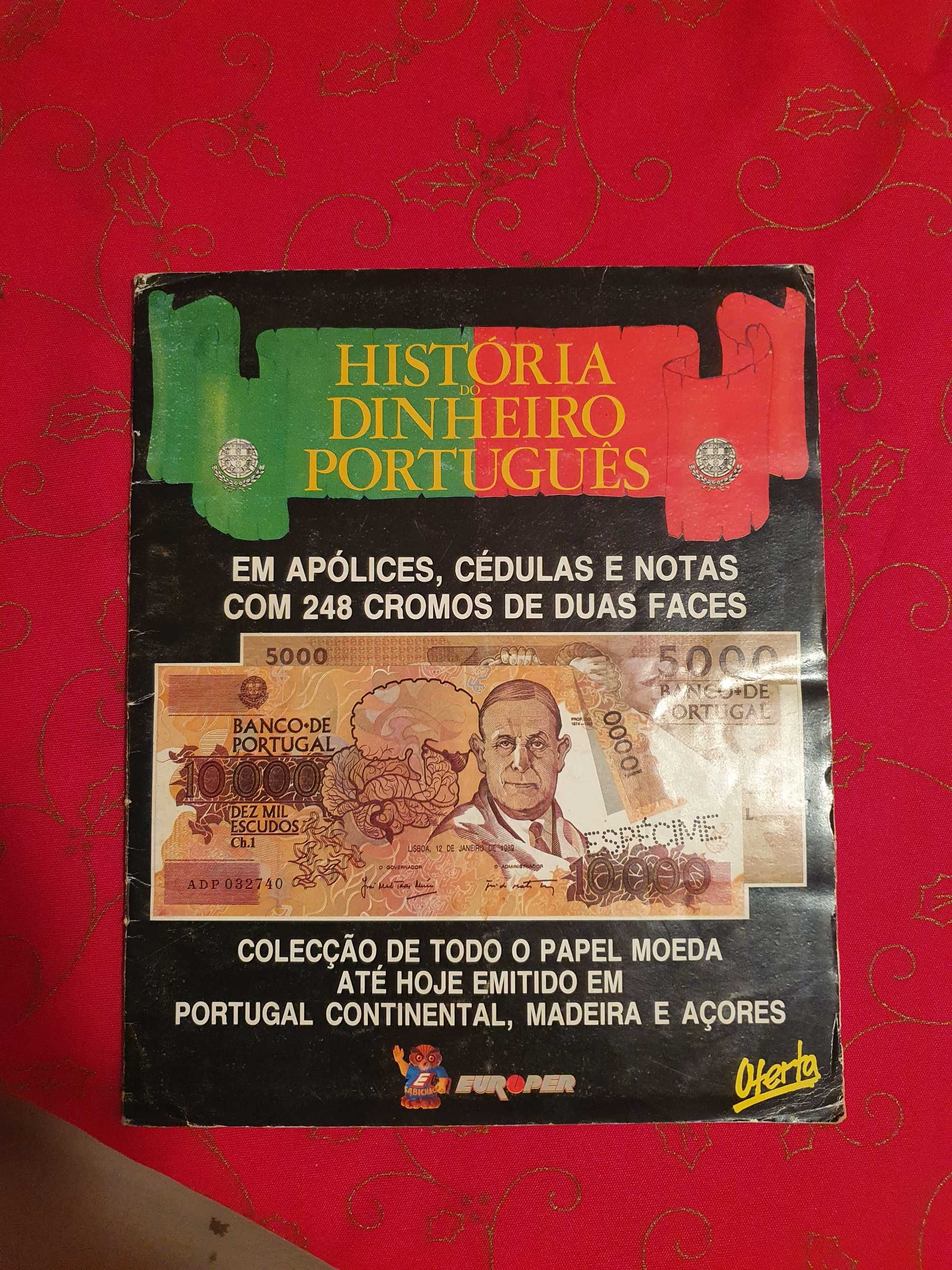 Caderneta Historia do Dinheiro Português