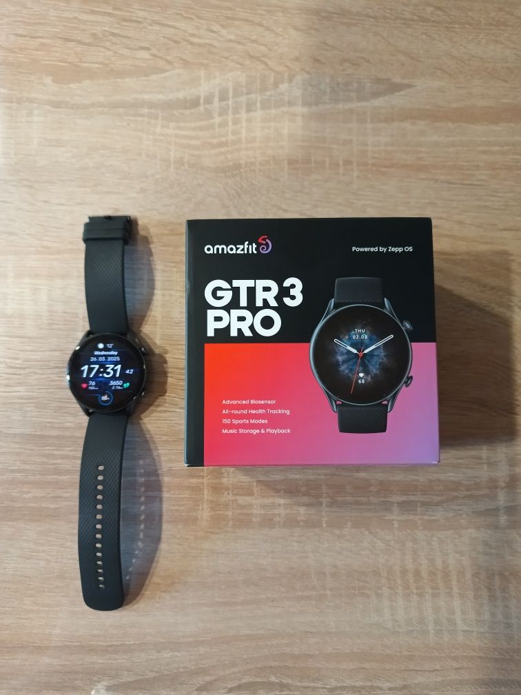 Часи Amazfit gtr 3 pro
