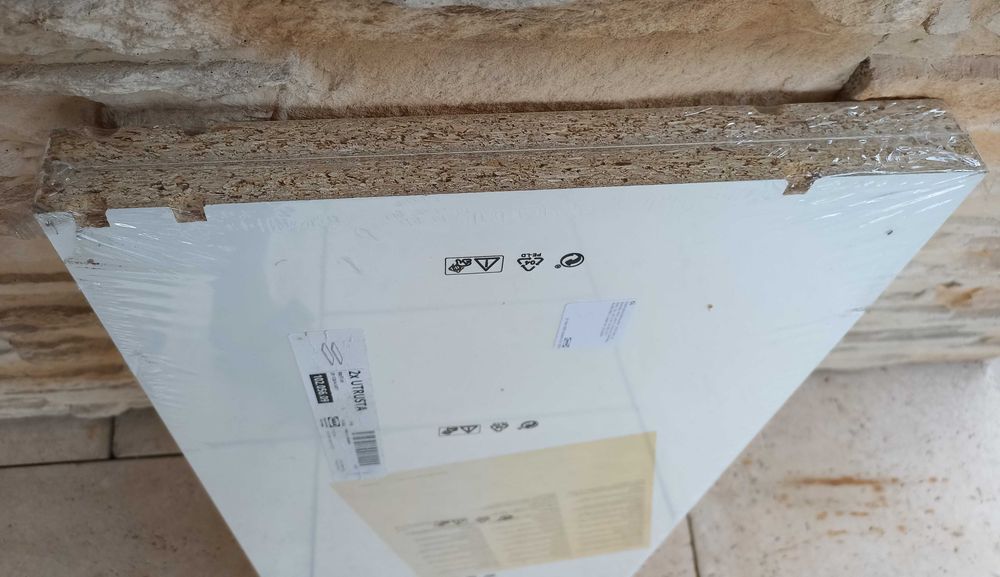 IKEA UTRUSTA półka biały 80x37 cm