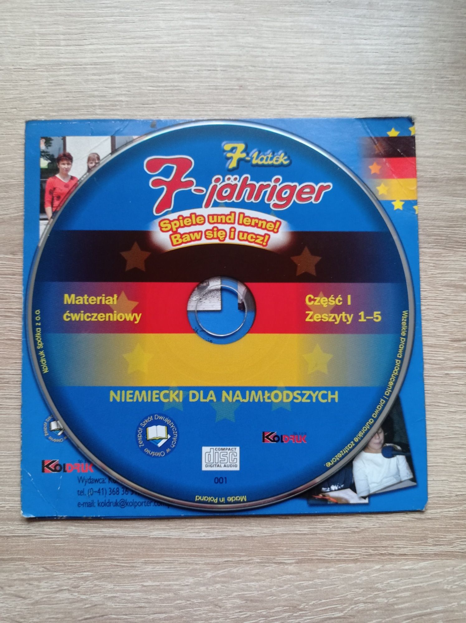 Niemiecki dla najmłodszych 7-jähriger płyta