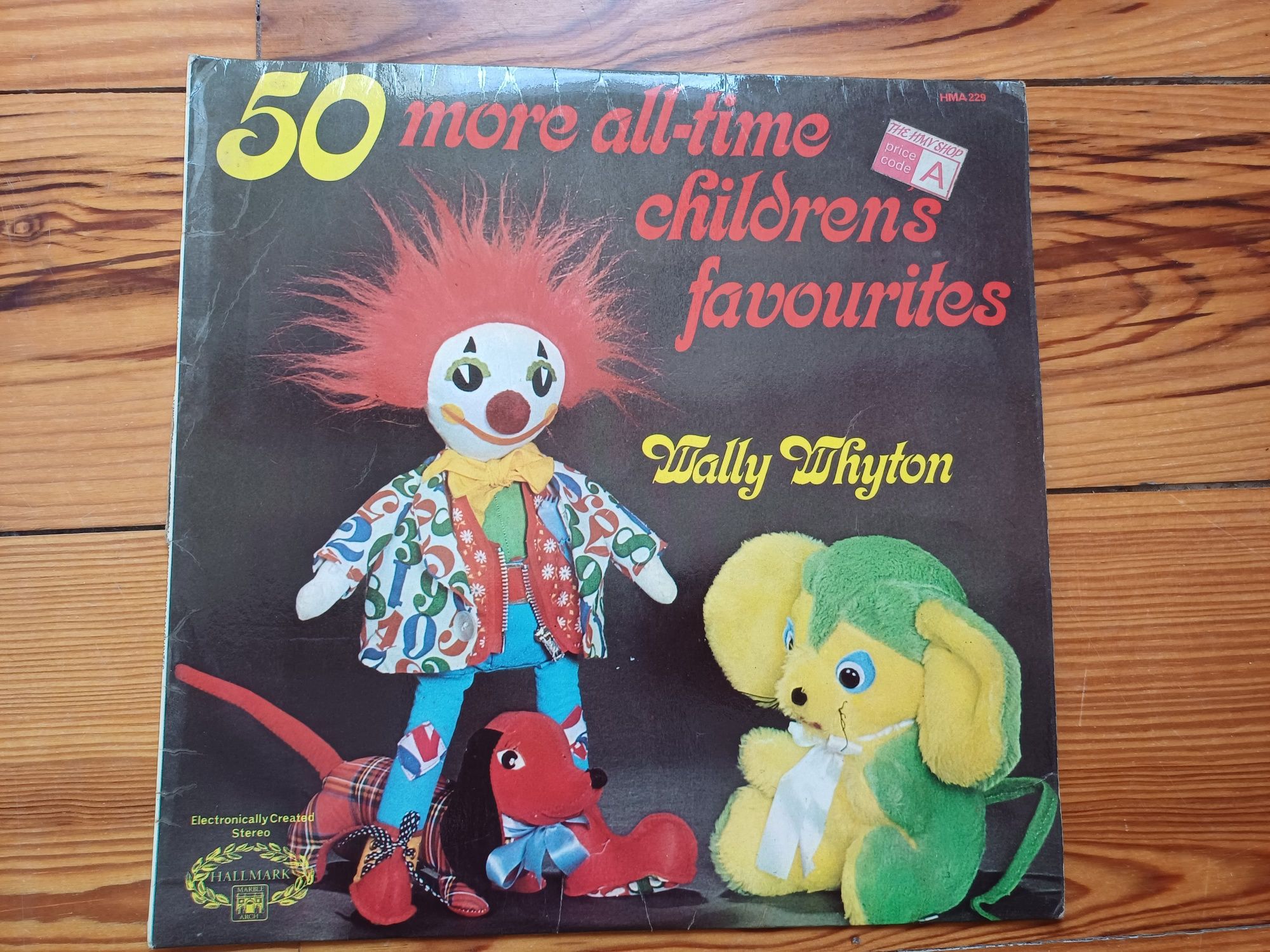 Discos de músicas infantis em inglês Wally Whyton
