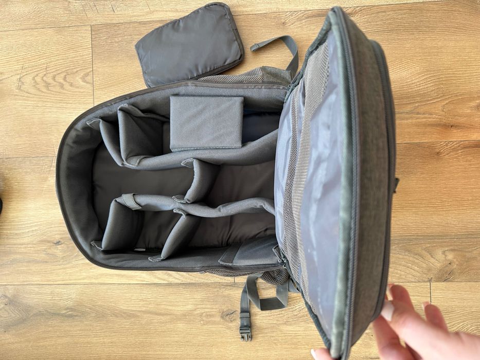 Canon EOS 6D, Sigma 24-70mm F2.8 IF EX DG, plecak