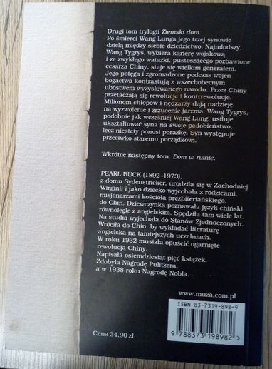 Pearl S. Buck - Synowie