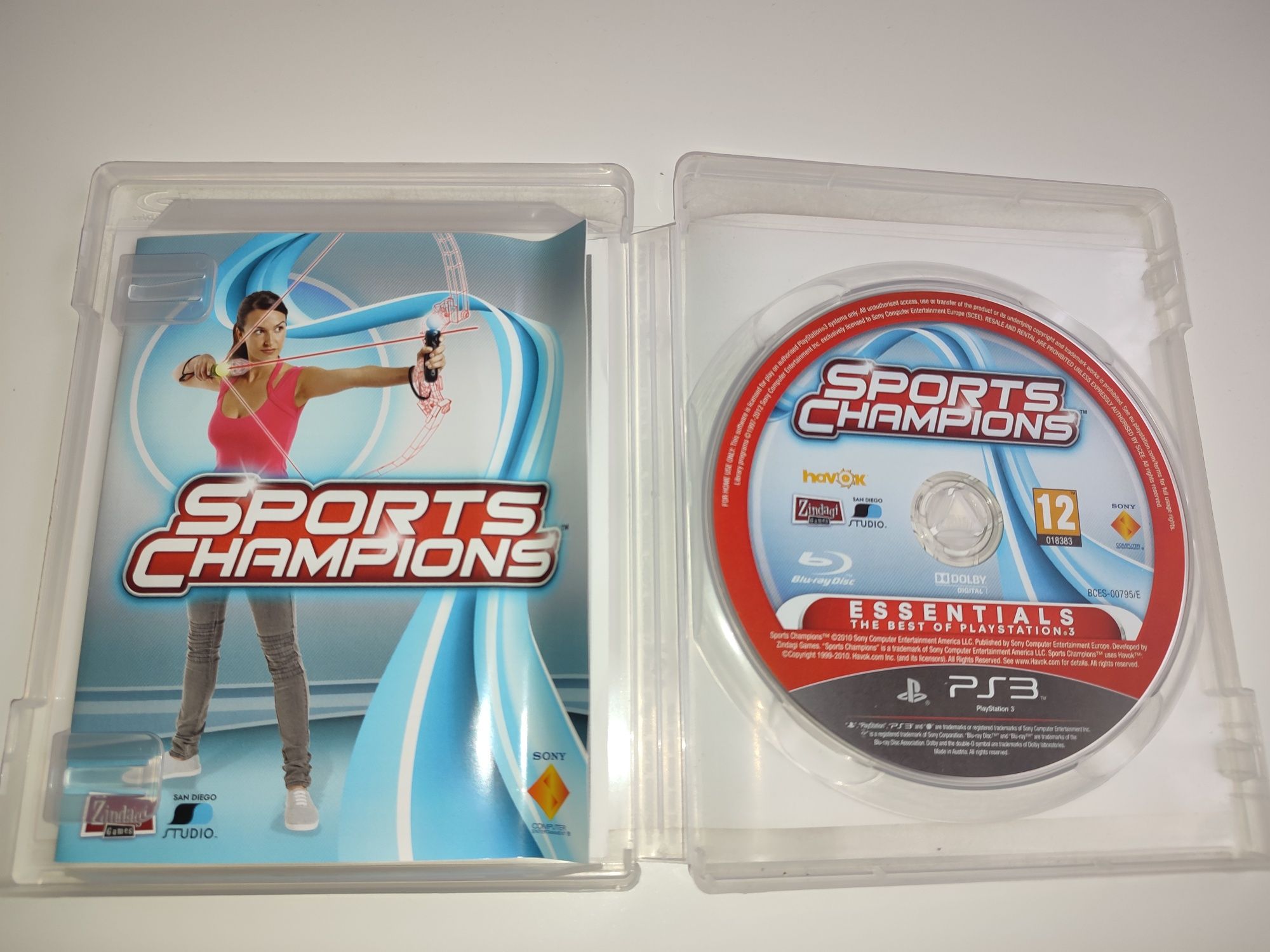 Gra Ps3 Sports Champions PL Move Edition gry PlayStation 4 Hit