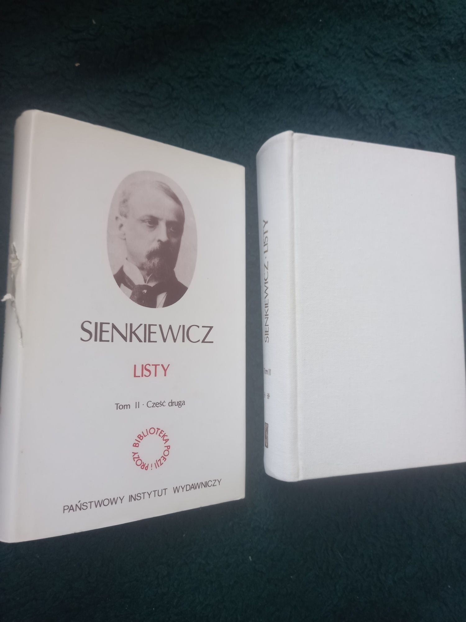 Henryk Sienkiewicz Listy Tom II, twarda oprawa