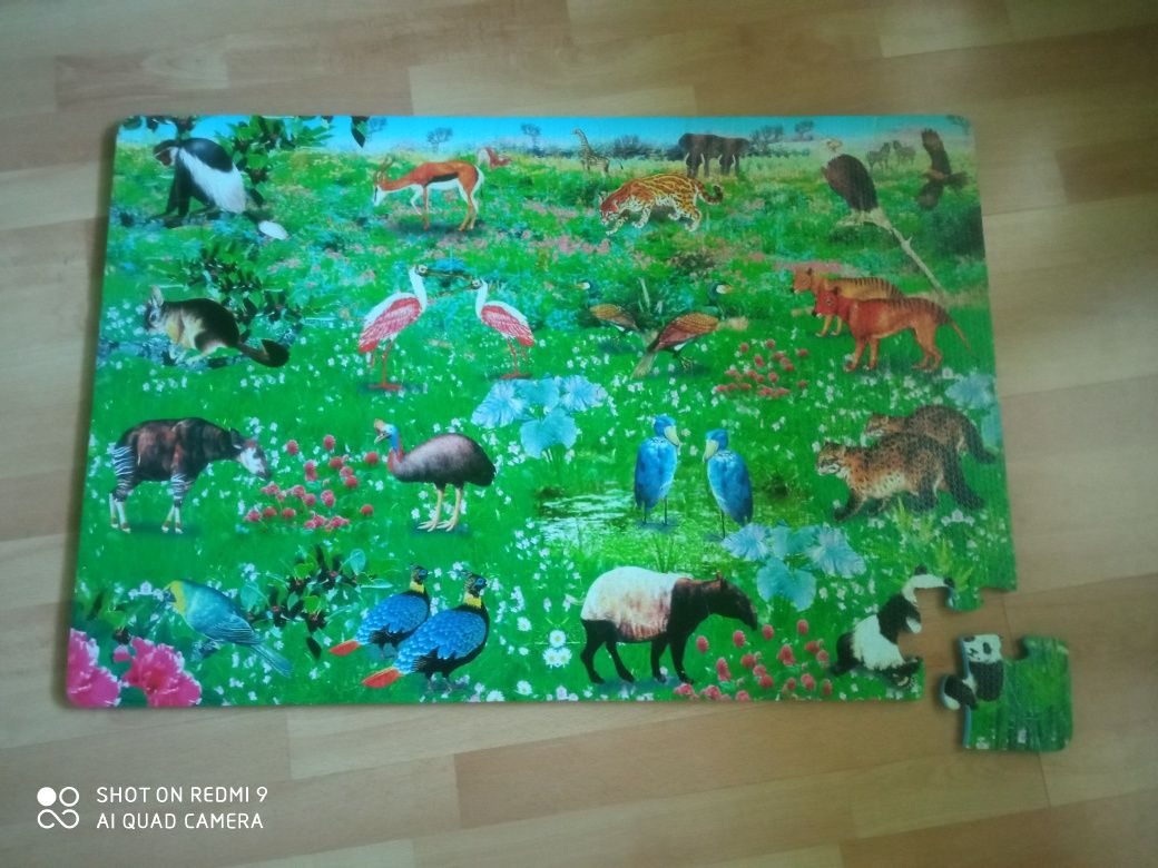 Puzzle piankowe ok 120x60cm