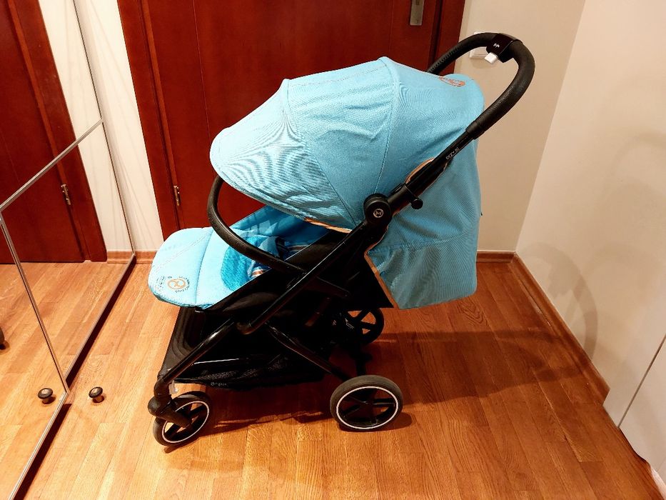 Wózek spacerowy cybex eezy s+2 niebieski beach blue