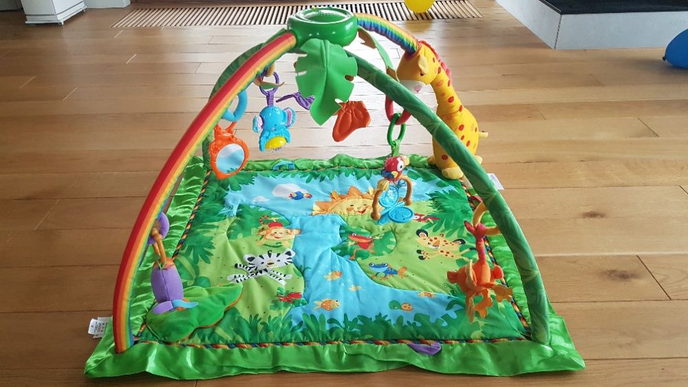 Mata Fisher Price interaktywna zabawa las tropikalny
