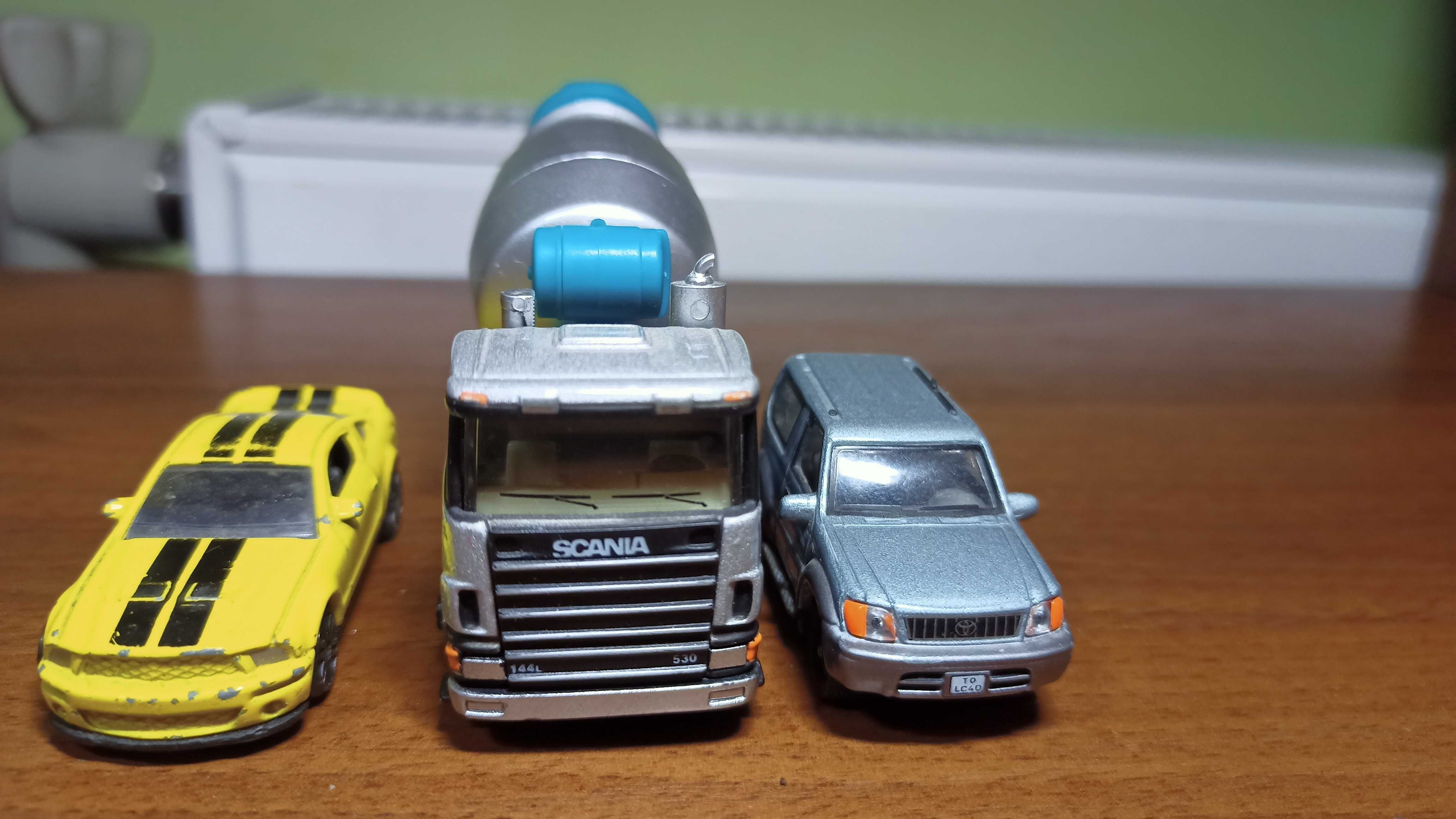 Машинки Scania, Toyota Land Cruiser Hongwell, ShelbyGT500