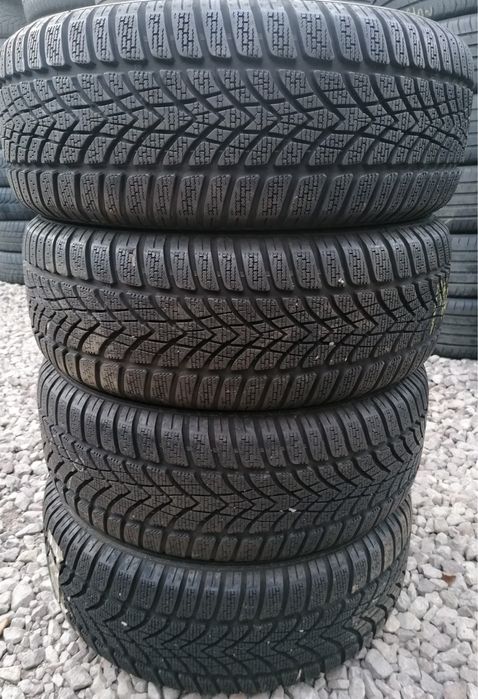 Резина 205/55 R16 Dunlop Германія шини комплект майже нові