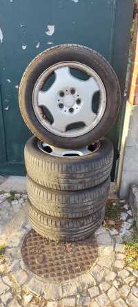 Jantes R16 com pneus usados Mercedes w203