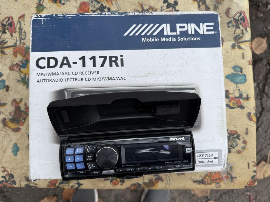Магнітола Alpine CDA-117Ri