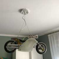 Żyrandol lampa motocykl motor