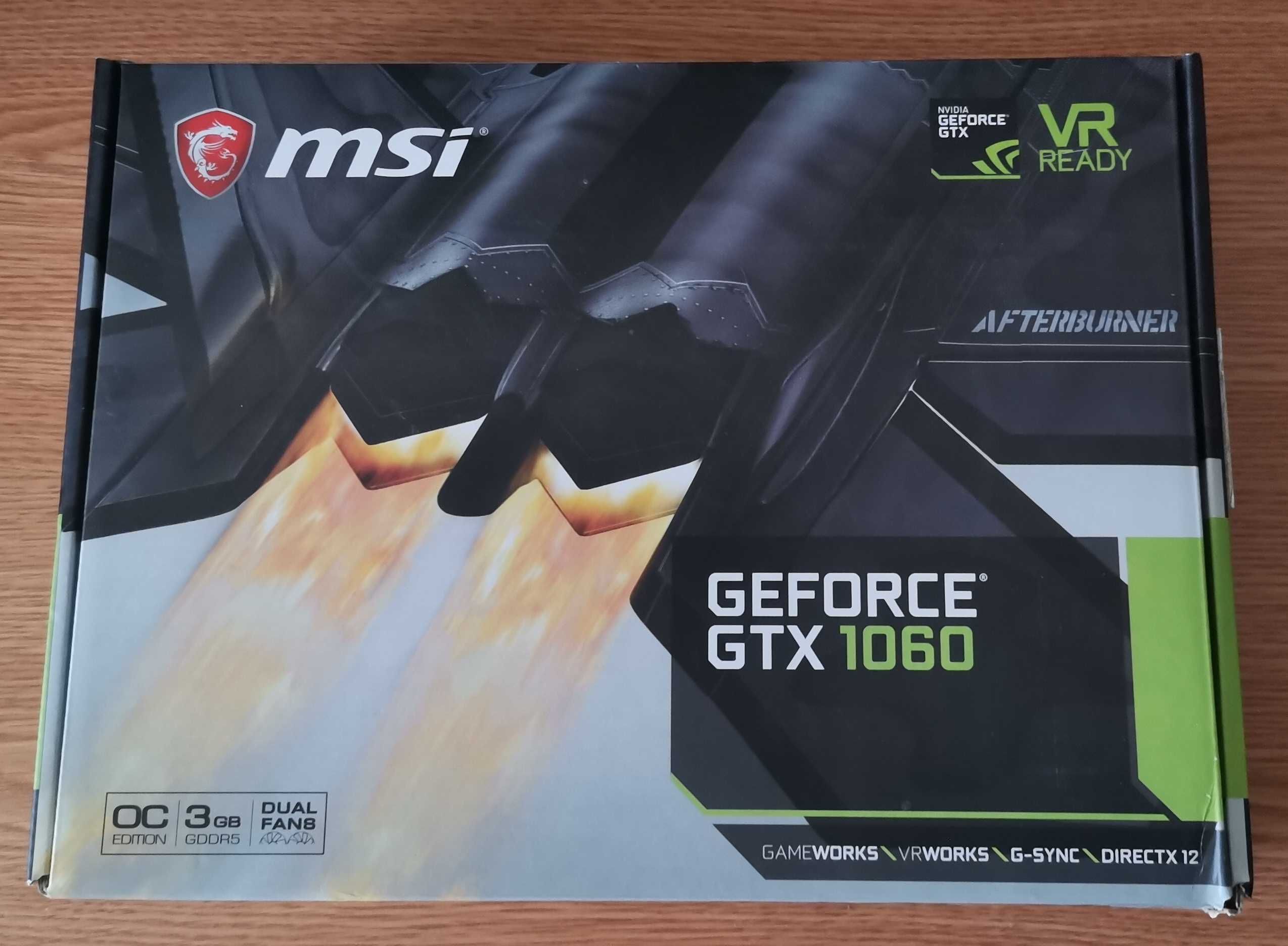 MSI GeForce GTX 1060 3GB (б/в)