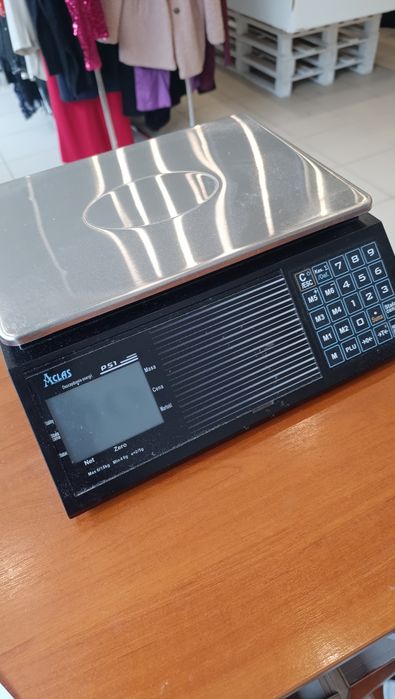 Waga sklepowa 15 kg/2g Aclas PS1 z legalizacją