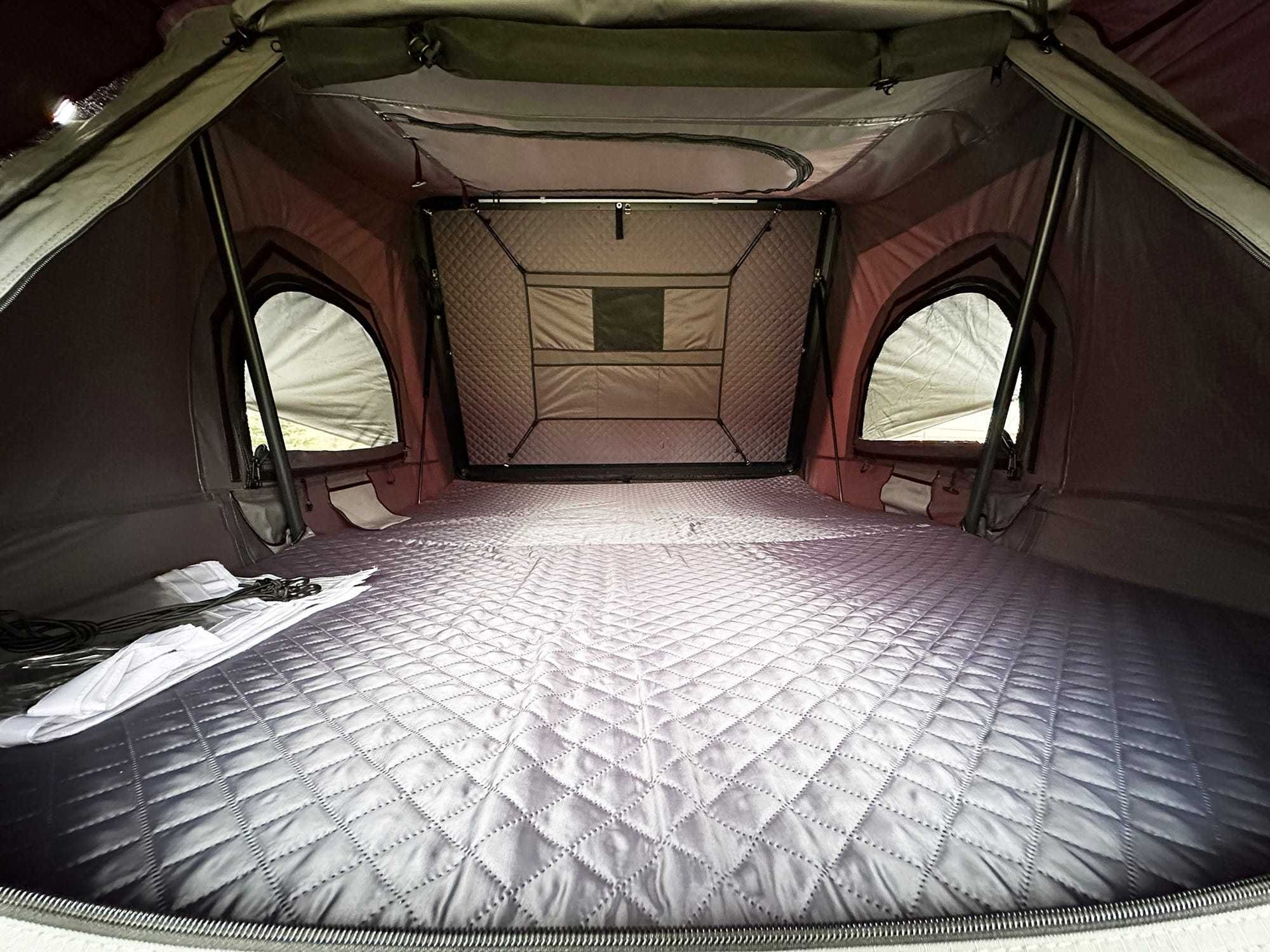 Namiot dachowy Escape VIGO 190 cm aluminiowy z matą antykondensacyjną